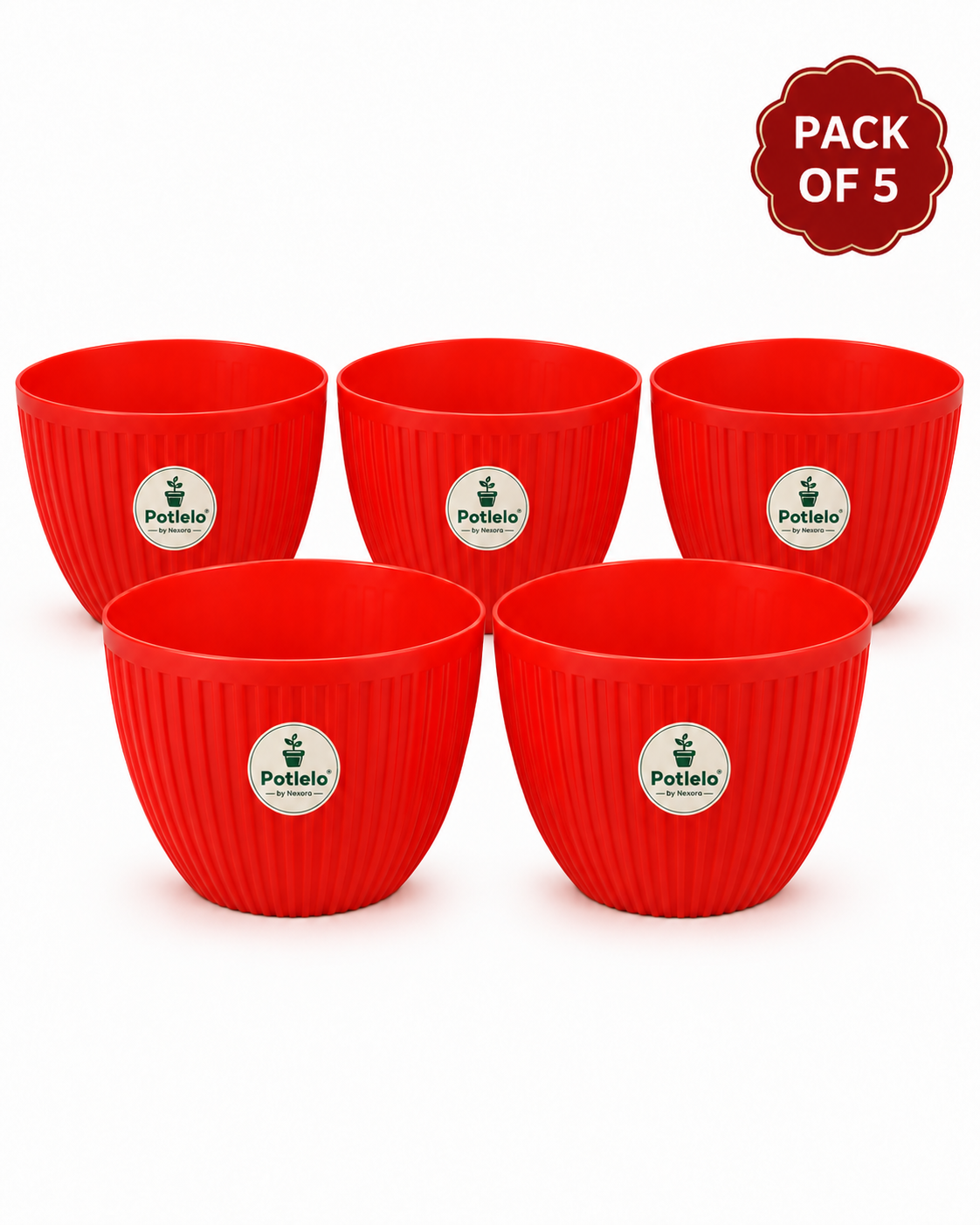 Potlelo Mega 7-Inch  Flower Pot | Pot Only